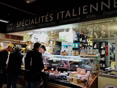 Les Halles di Avignone, specialità italiane
