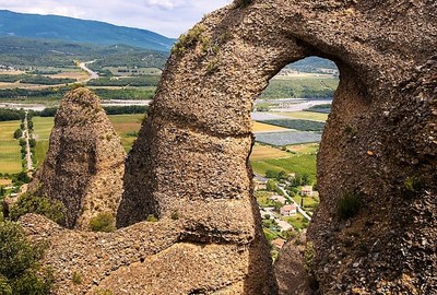 Les Pénitents des Mees, punto panoramico