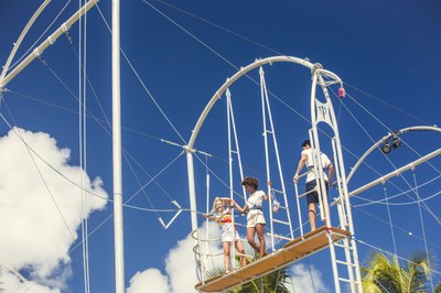 Lezioni di trapezio al Cirque du Soleil © Michel JULIEN