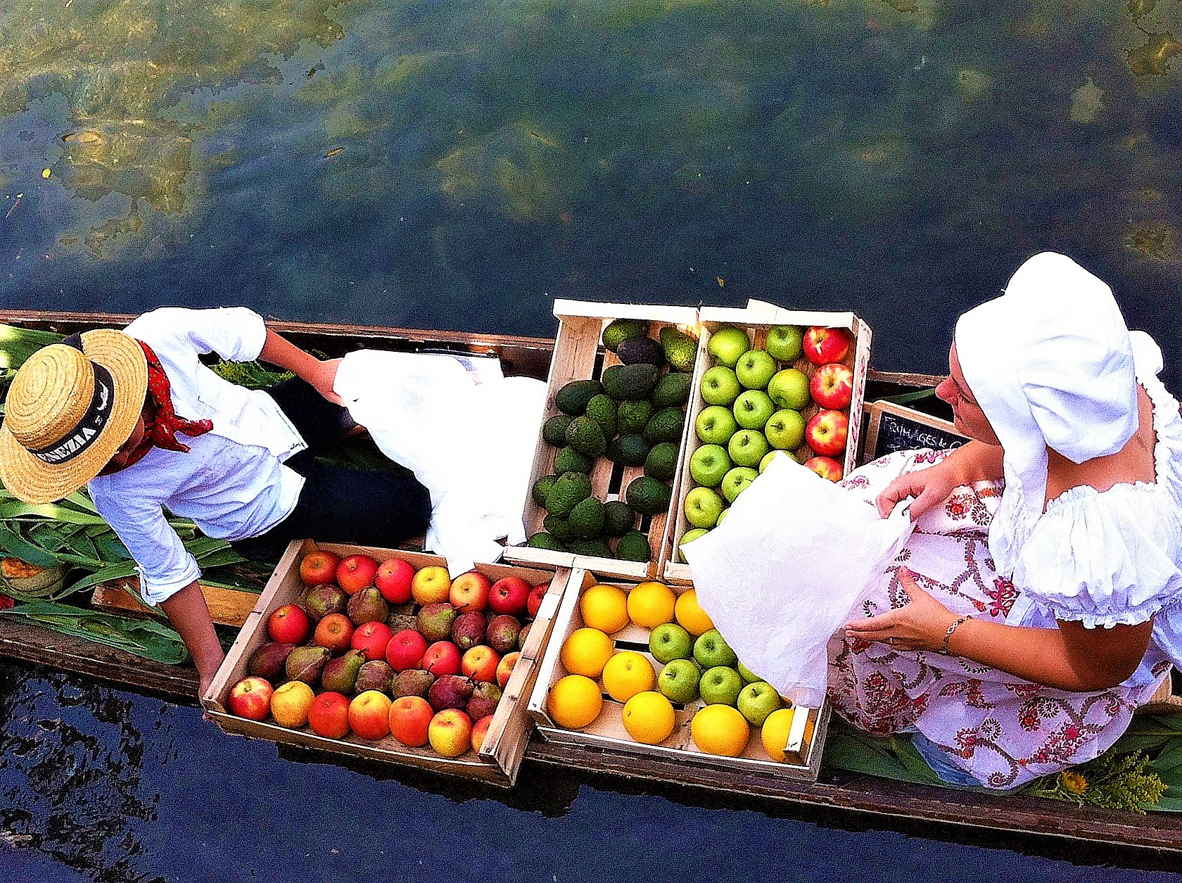 L'Isle-sur-la-Sorgue, mercato galleggiante