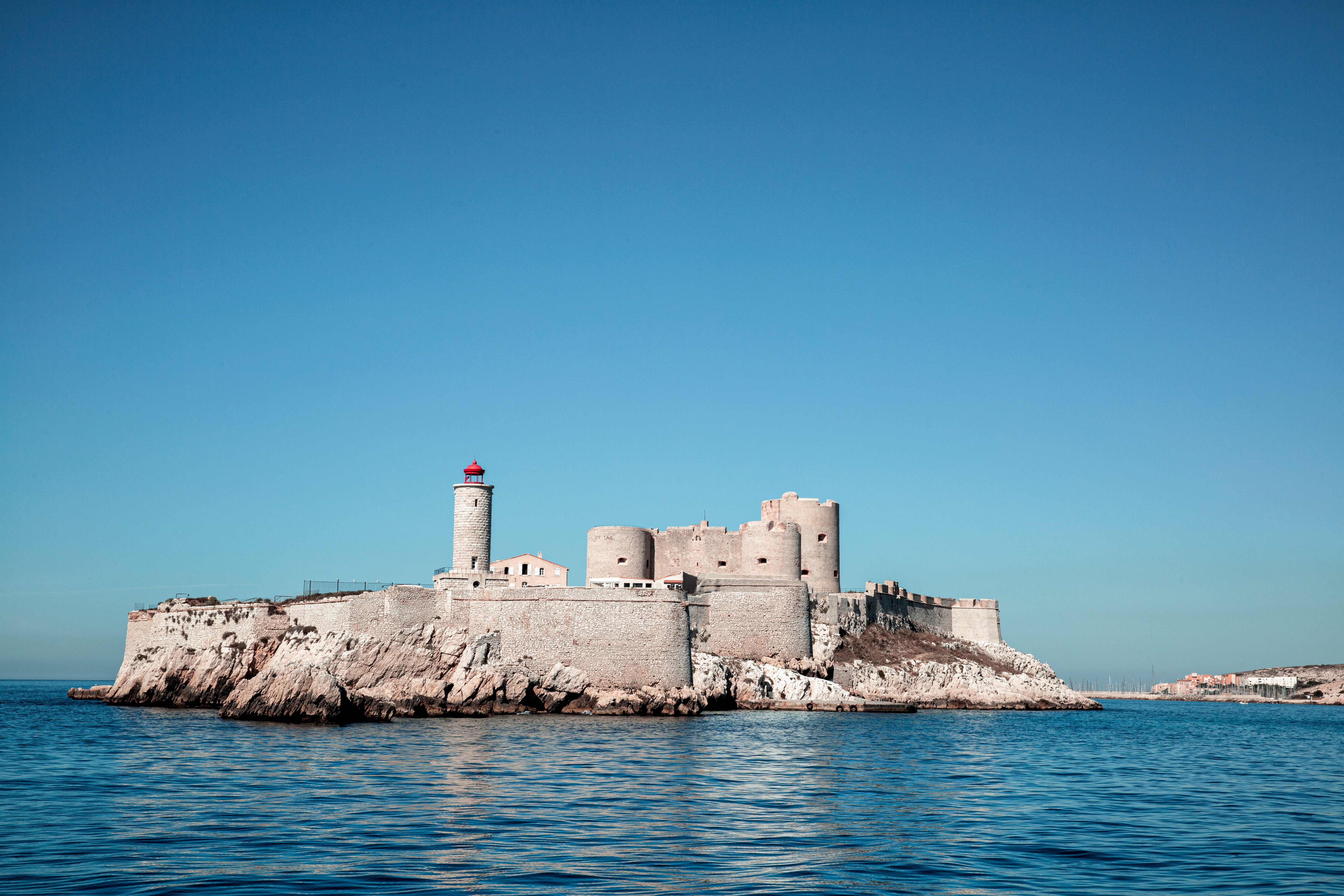 Lo Château d'If, al largo di Marsiglia