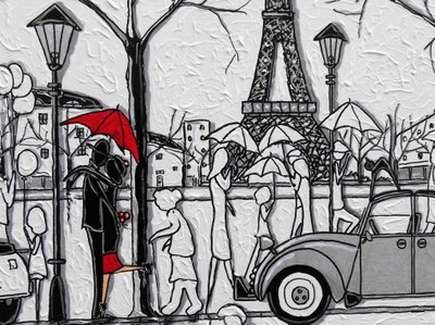 LuLu e Lili a Parigi, nell'atelier di José Martins