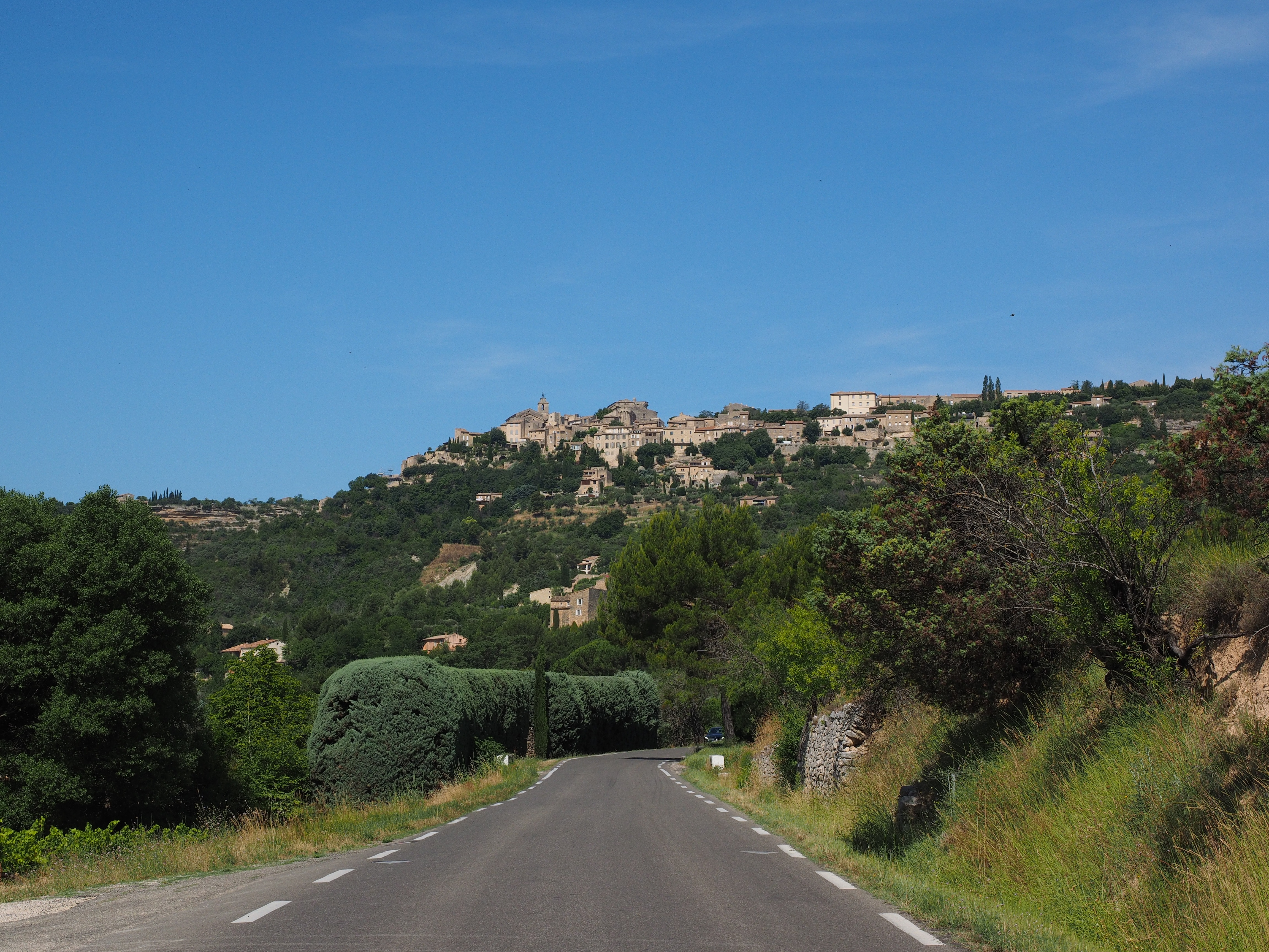Lungo la strada verso Gordes