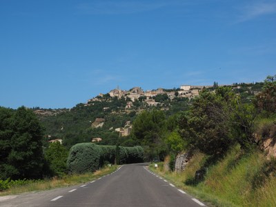 Lungo la strada verso Gordes