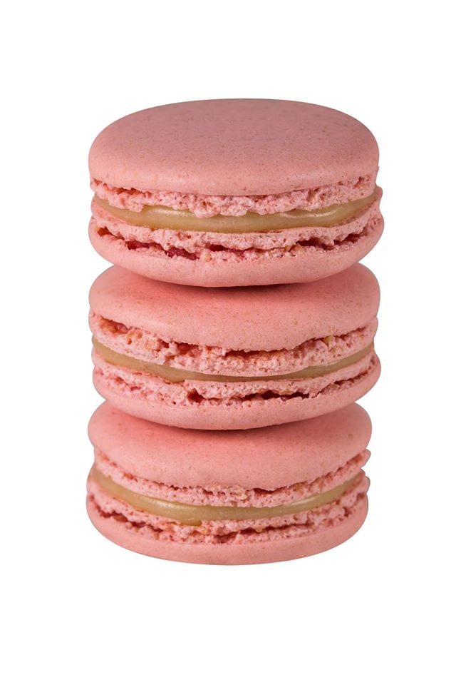 Macaron Ladurée al geranio