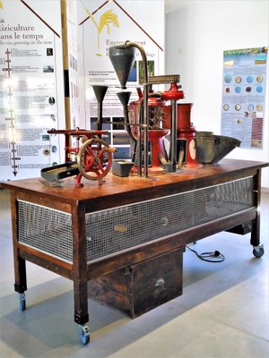 Maison du Riz, Albaron - Macchinario per la trasformazione del riso