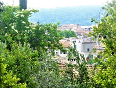 Manosque, vista dalla casa di Jean Giono