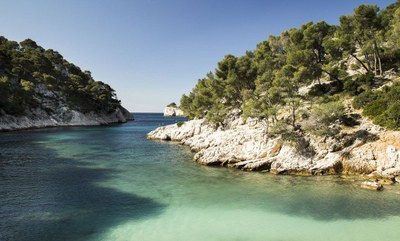 Marsiglia, Calanque de Port-Pin, veduta dalla spiaggia - Foto OTC Marseille