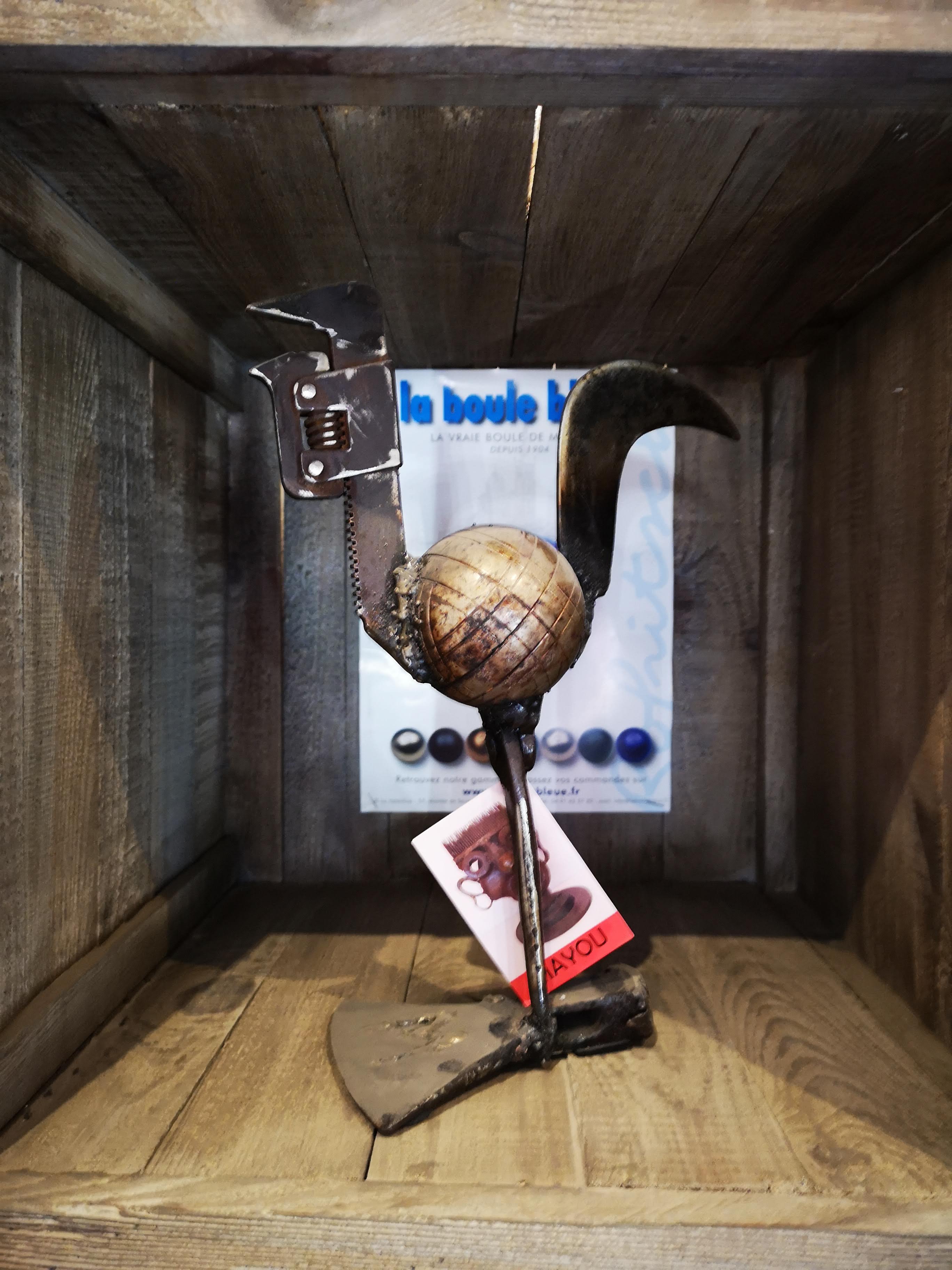 Marsiglia, La Boule Bleue, un trofeo custodito nel negozio-museo