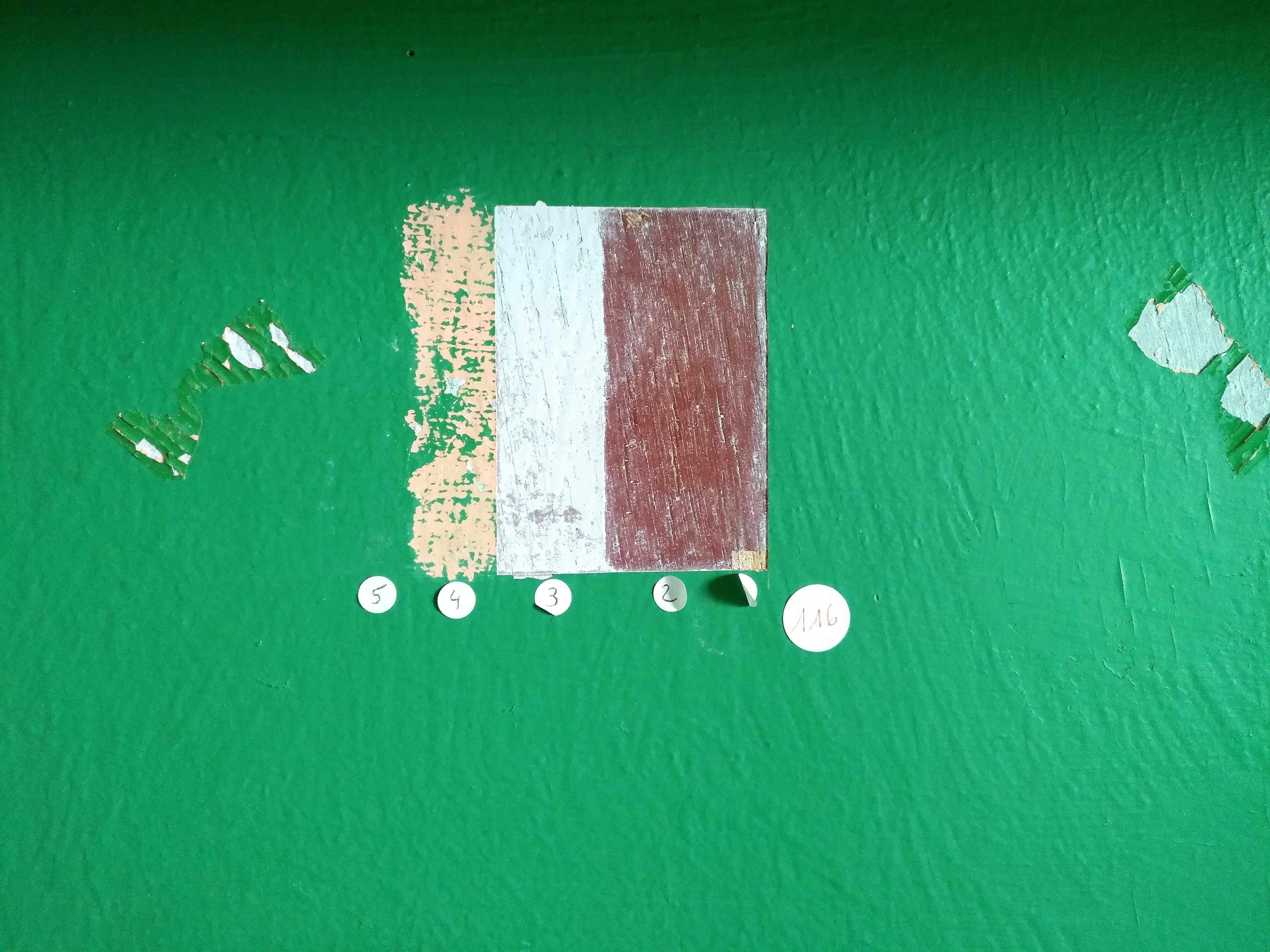 Marsiglia, La Cité radieuse, colori degli interni 1