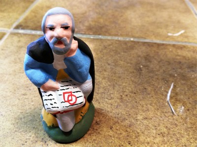 Mas de la Crémade, il viso del saggio è quello del curatore del museo di Carpentras