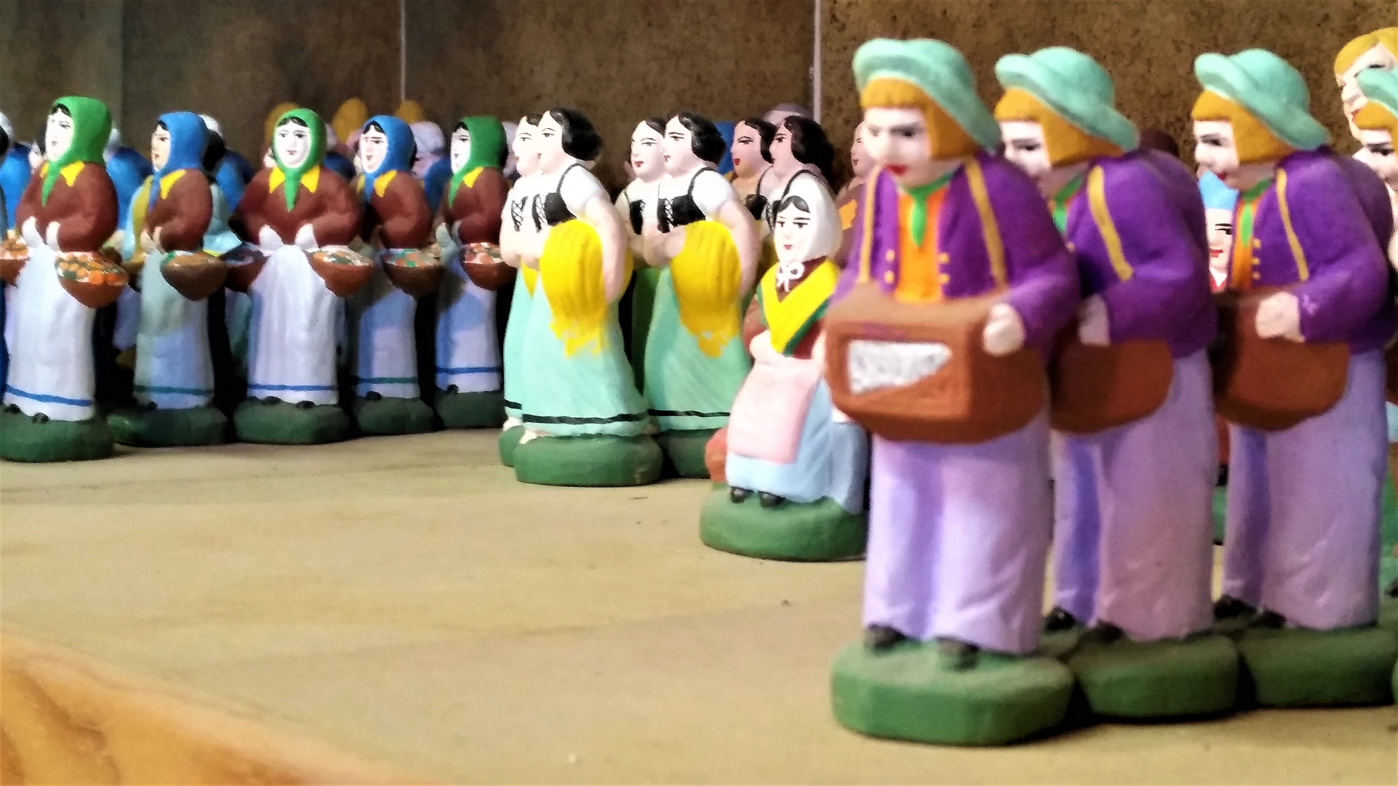 Mas de la Crémade, le file dei santons