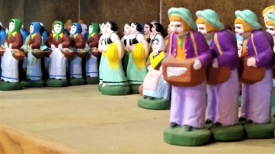 Mas de la Crémade, le file dei santons