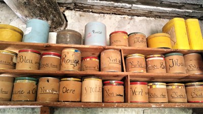 Mas de la Crémade, le polveri per i colori di Magali