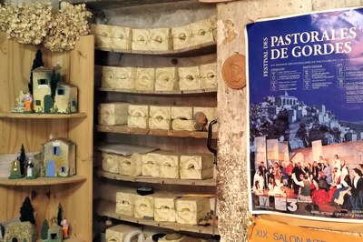 Mas de la Crémade, stampi di gesso per i santons