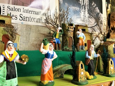 Mas de la Crémade, una scena del presepe