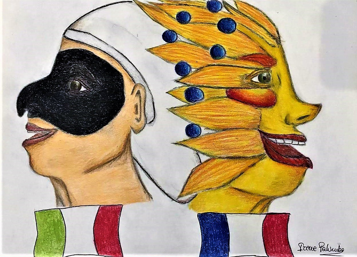 Maschera italiana e maschera nizzarda, il teatro non ha confini