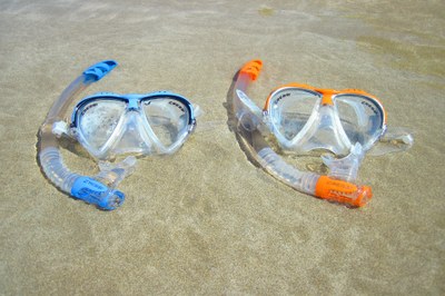 Maschere sulla spiaggia