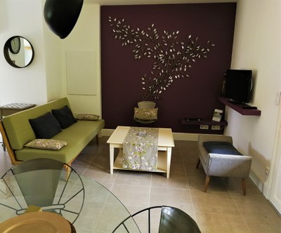 Maussane-les-Alpilles, Bastide des Cyprès, interno salotto.jpg