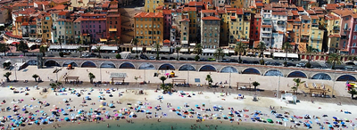 Mentone, esplanade des Sablettes
