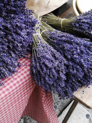 Mercato provenzale - I mazzetti di lavanda