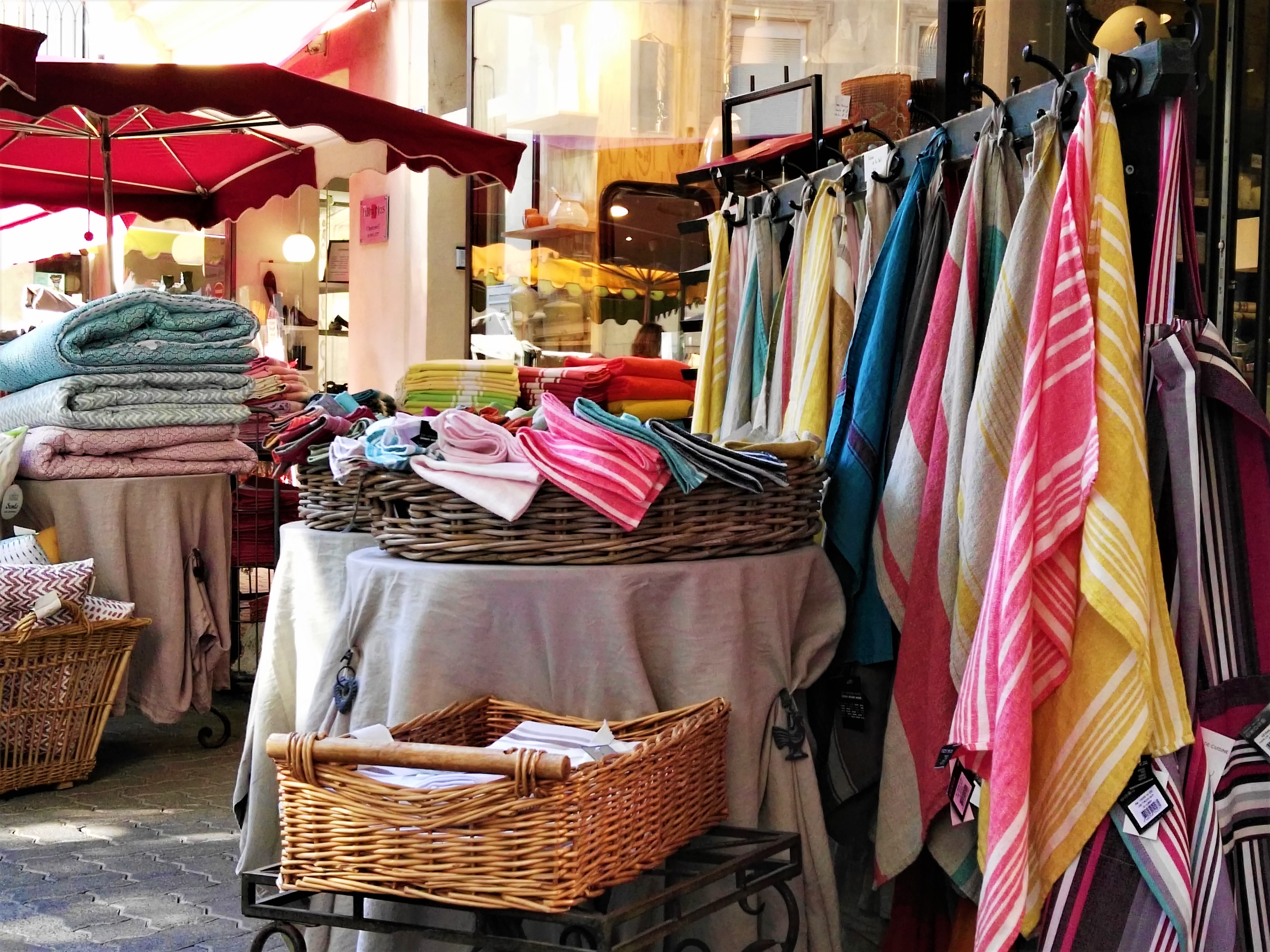 Mercato provenzale - I tessuti