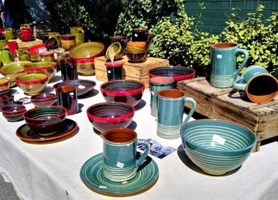 Mercato provenzale - Le ceramiche