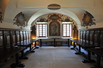 Monastero di Saorge, il refettorio