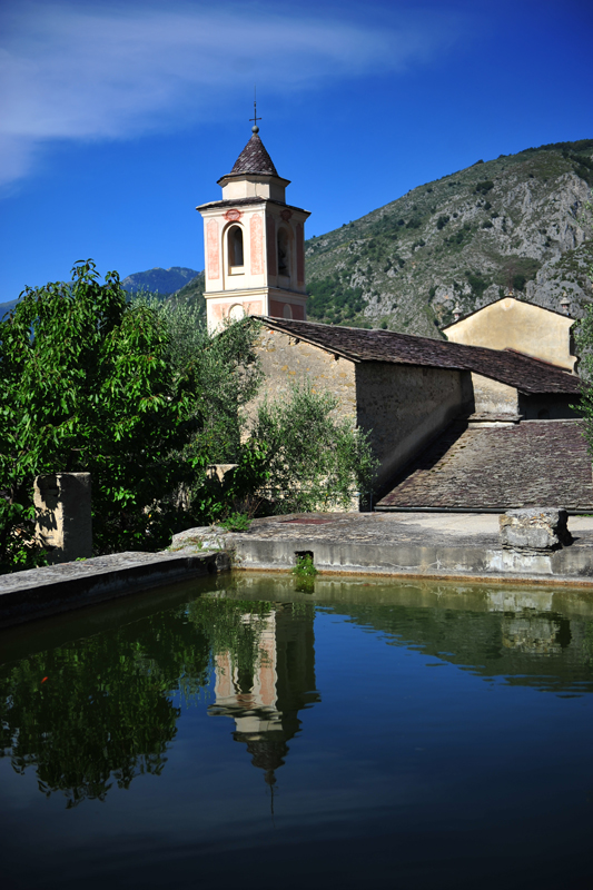 Monastero di Saorge, vasca d'irrigazione