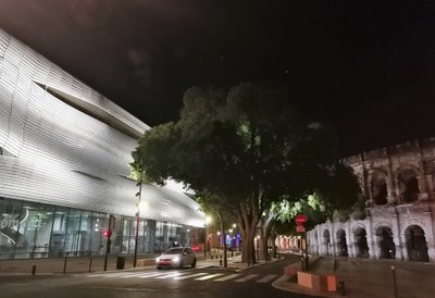 Nîmes, il Musée de la Romanité e l'arena