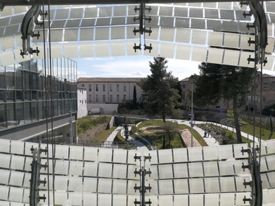 Nîmes, Musée de la Romanité, il giardino archeologico