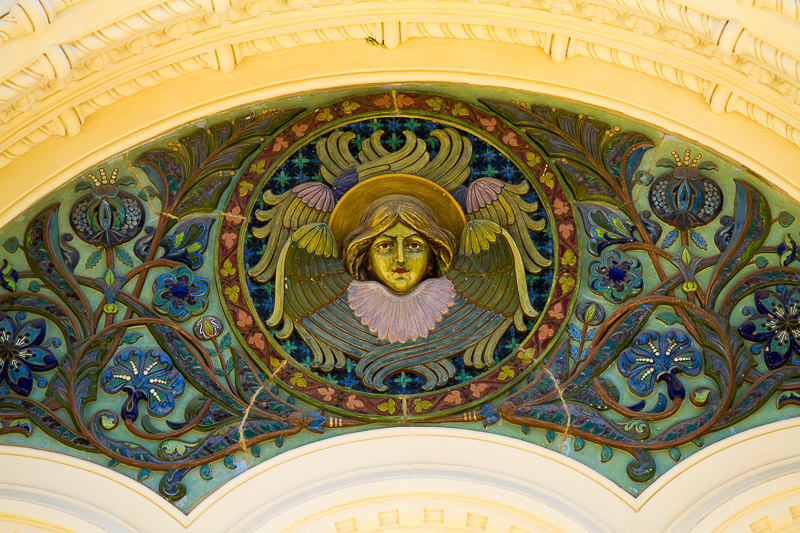 Nizza, cattedrale ortodossa di San Nicola, interno, particolare