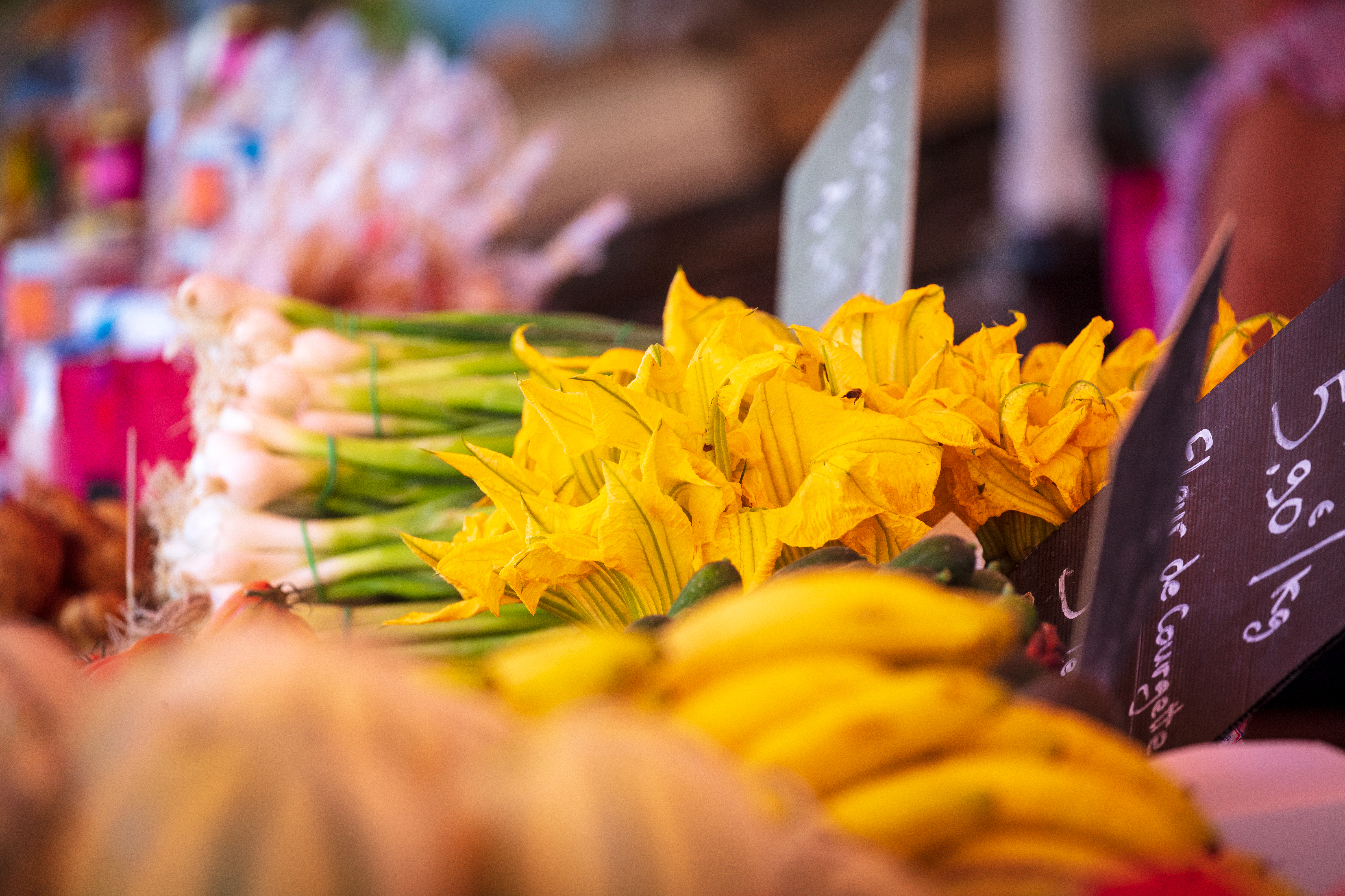 Nizza, Cours Saleya, particolare del mercato - credit Otmnca