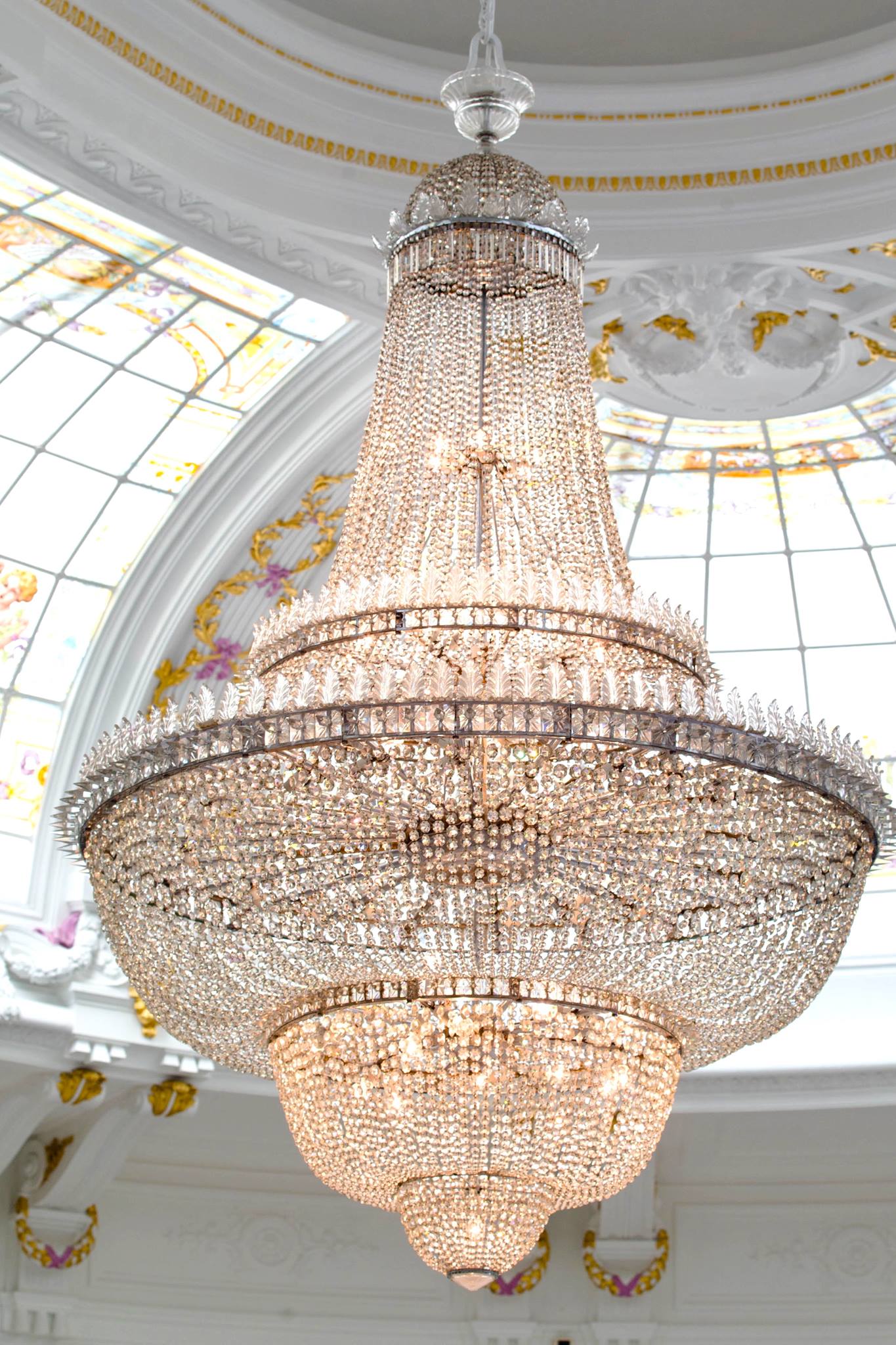 Nizza, Hotel  Negresco, il lampadario del salone delle feste