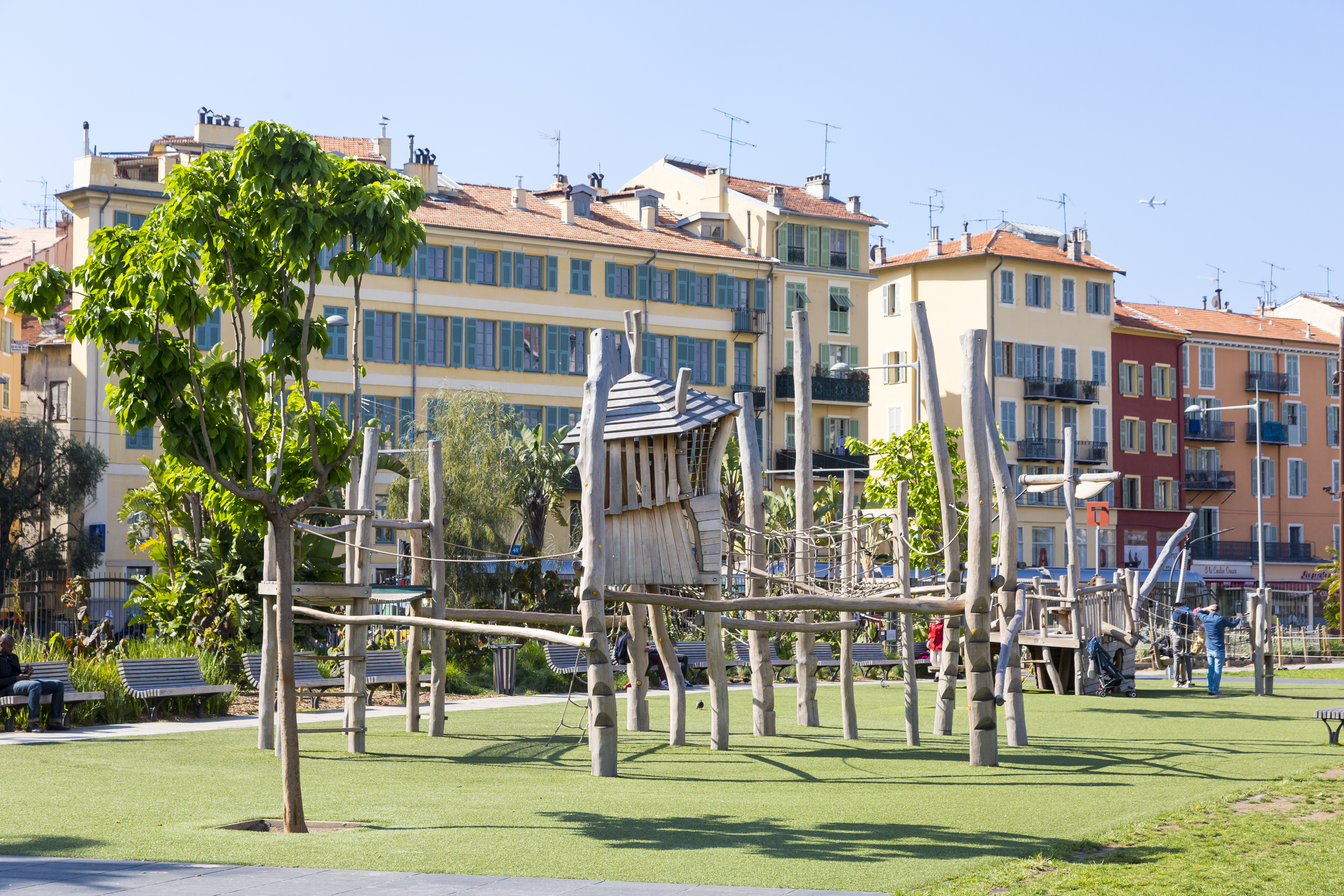 Nizza, Promenade du Paillon, attrezzature - Crédit Ville de Nice, Julien VERAN