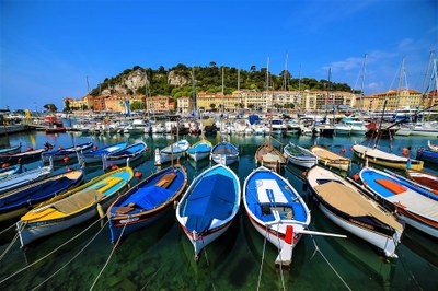 Nizza, scorcio del porto