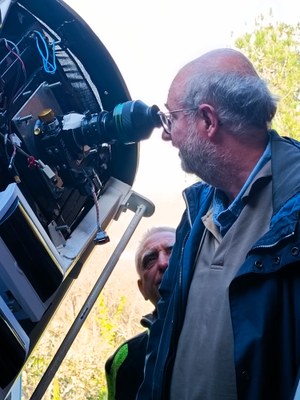 Osservazione al telescopio dell'Observatoire Astronomique de Bauduen