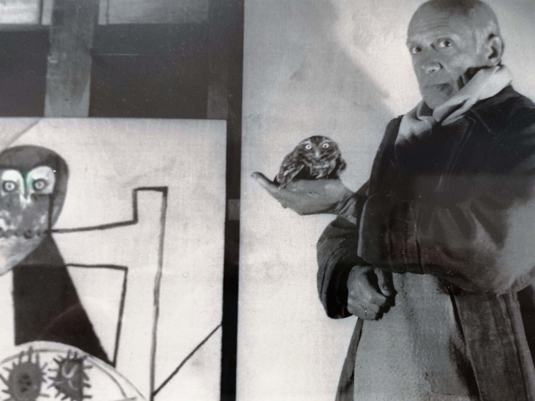 Pablo PIcasso fotografato da Michel Sima