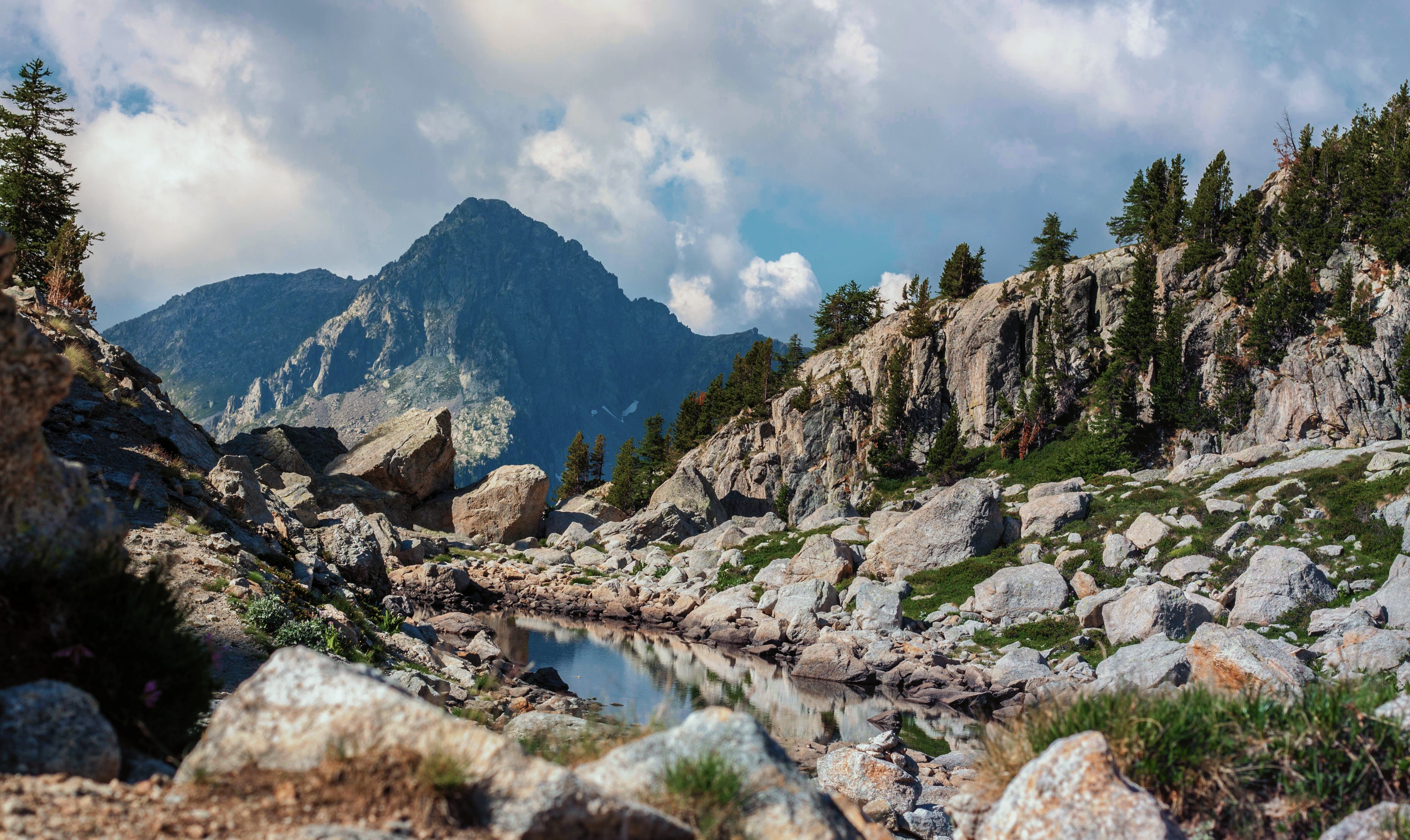 Paesaggio nel Parco del Mercantour