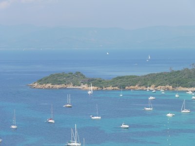 Parco Nazionale di Port-Cros, sentieri marini lungo la costa di Porquerolles