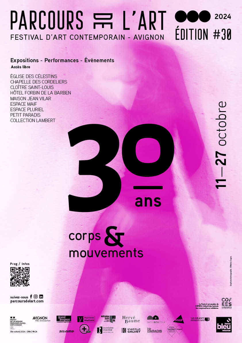 Parcours de l'Art 2024, affiche