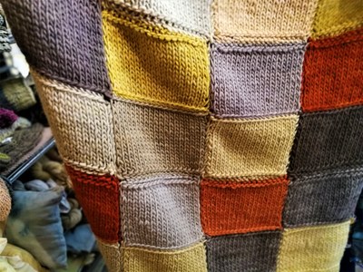 Pastellière d'un jour, la coperta multicolore