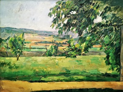 Paul Cézanne, la Sainte-Victoire, Musée d'Orsay, Parigi