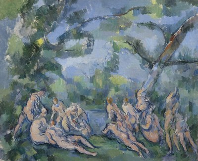 Paul Cezanne, Les Baigneurs © Art Institute of Chicago, Dist. GrandPalaisRmn, image The Art Institute of Chicago