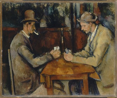 Paul Cezanne, Les Joueurs de cartes © Musée d'Orsay, Dist. RMN-Grand Palais, Patrice Schmidt