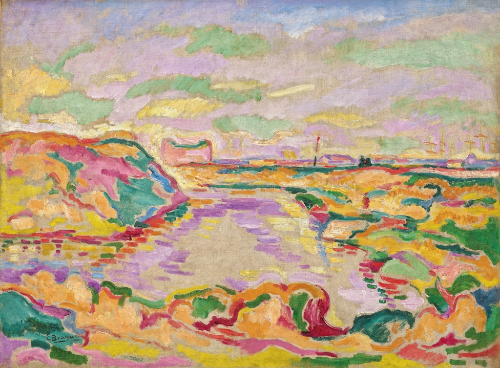 Paysage près d'Anvers, Georges Braque, Solomon R. Guggenheim Museum, New York © Adagp 2019