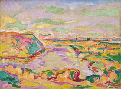 Paysage près d'Anvers, Georges Braque, Solomon R. Guggenheim Museum, New York © Adagp 2019