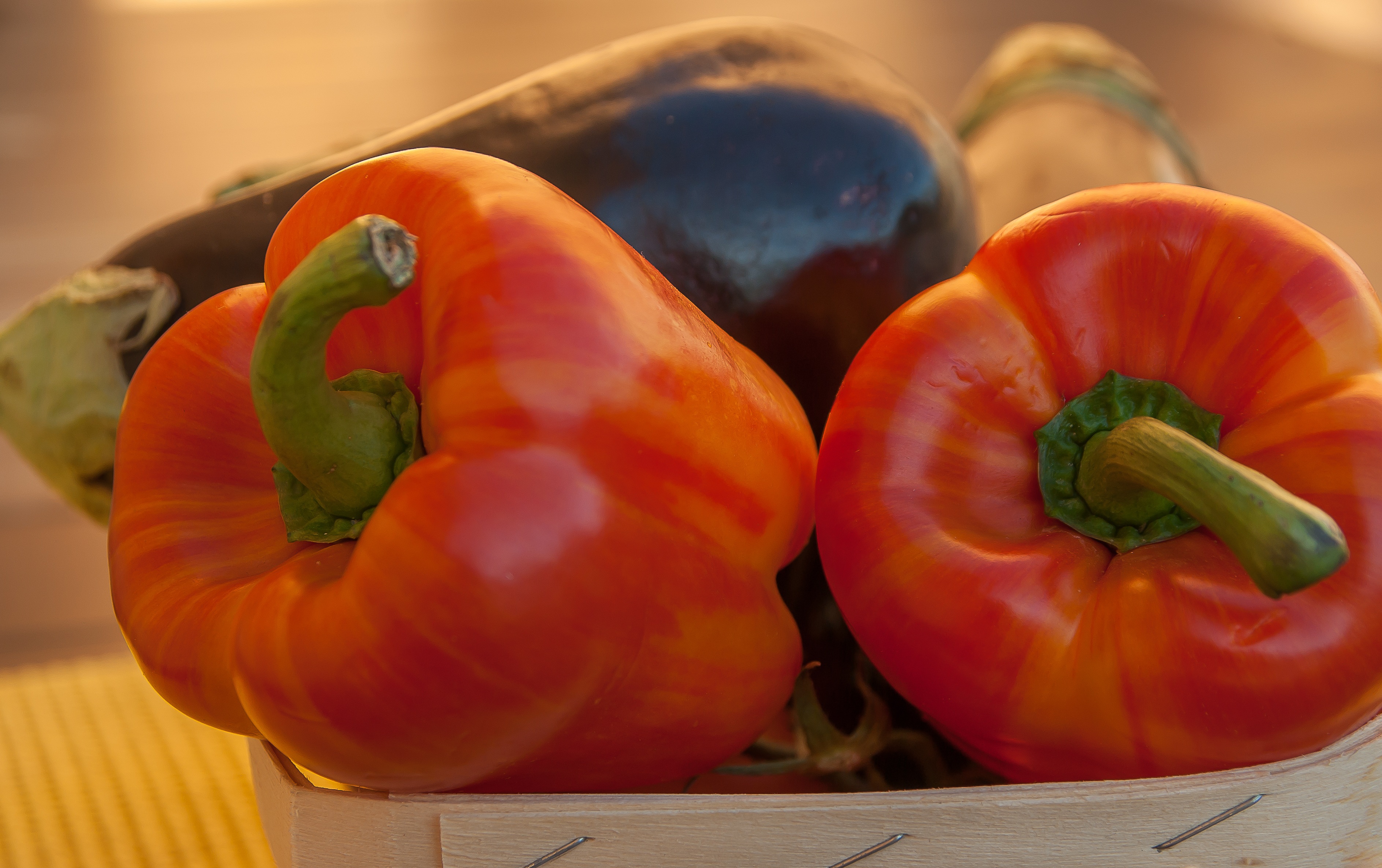 Peperoni e melanzane