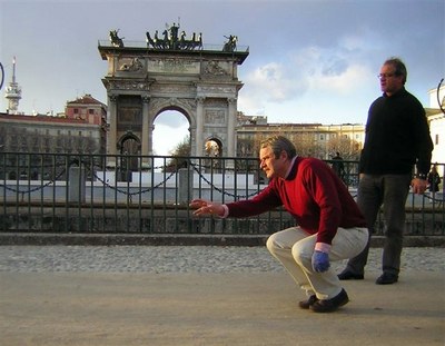 Si gioca a pétanque al Parco Sempione di Milano. Foto ©  MilanoPetanque