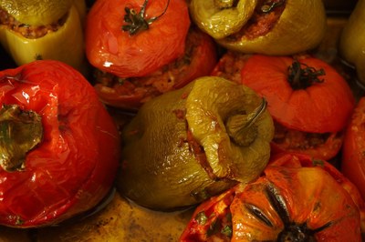 Petits farcis con il cappello